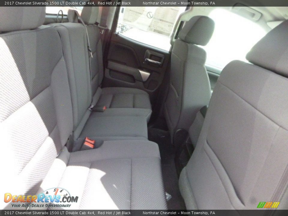 2017 Chevrolet Silverado 1500 LT Double Cab 4x4 Red Hot / Jet Black Photo #12