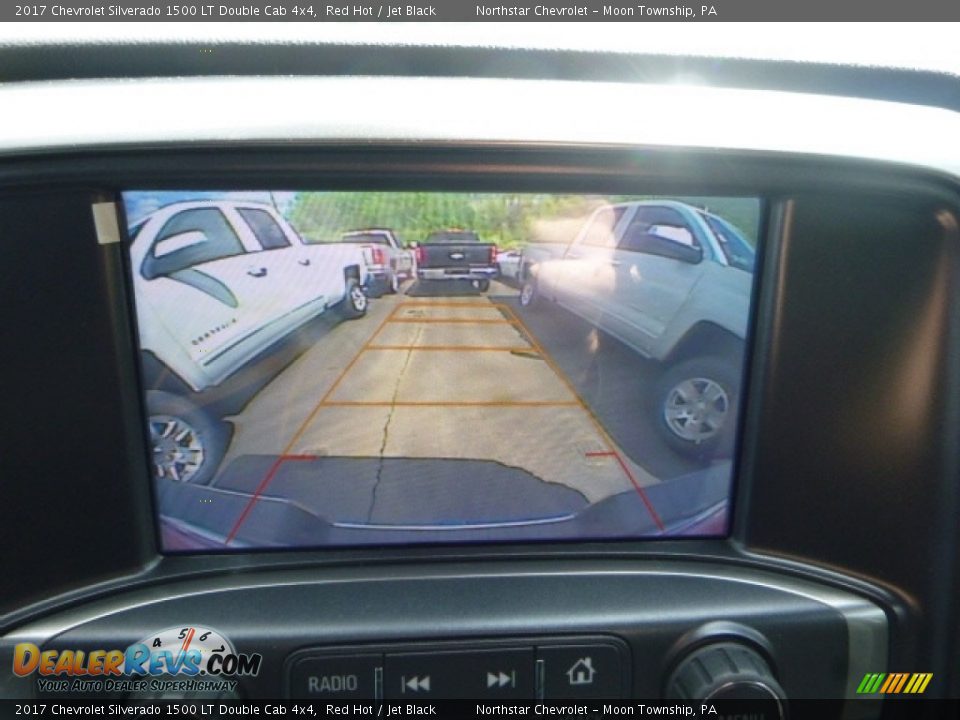2017 Chevrolet Silverado 1500 LT Double Cab 4x4 Red Hot / Jet Black Photo #18