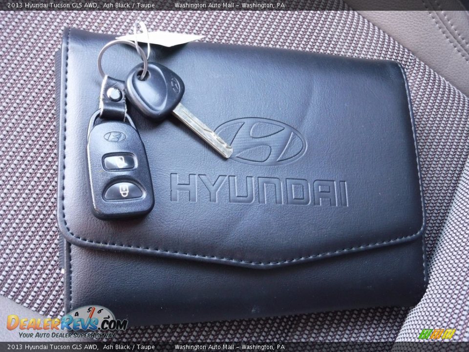 2013 Hyundai Tucson GLS AWD Ash Black / Taupe Photo #23