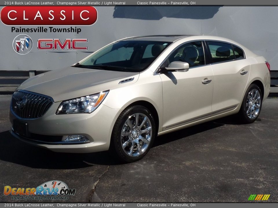 2014 Buick LaCrosse Leather Champagne Silver Metallic / Light Neutral Photo #1