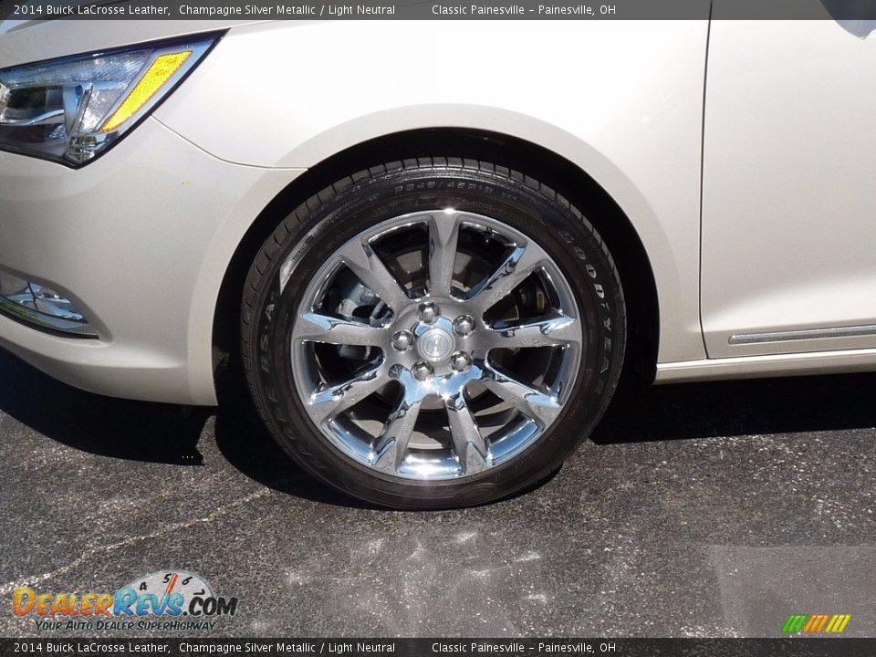 2014 Buick LaCrosse Leather Champagne Silver Metallic / Light Neutral Photo #5