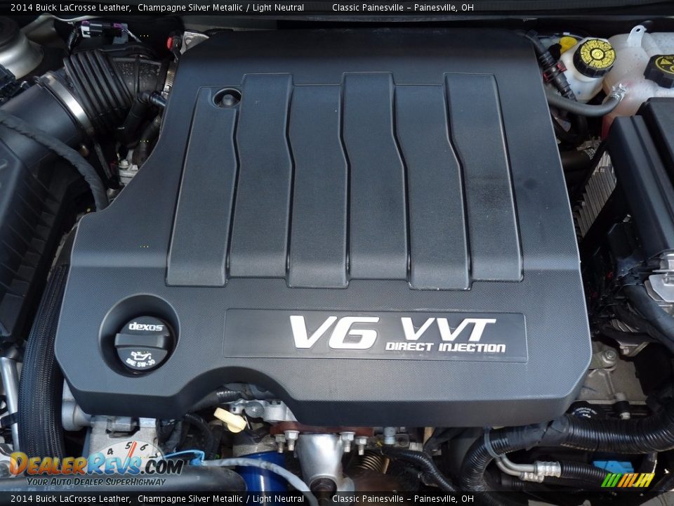 2014 Buick LaCrosse Leather Champagne Silver Metallic / Light Neutral Photo #6