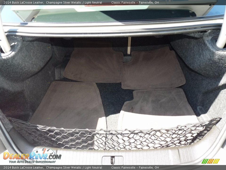 2014 Buick LaCrosse Leather Champagne Silver Metallic / Light Neutral Photo #10