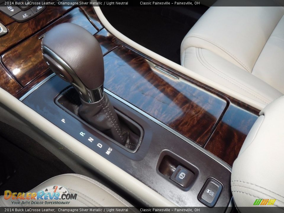 2014 Buick LaCrosse Leather Champagne Silver Metallic / Light Neutral Photo #15