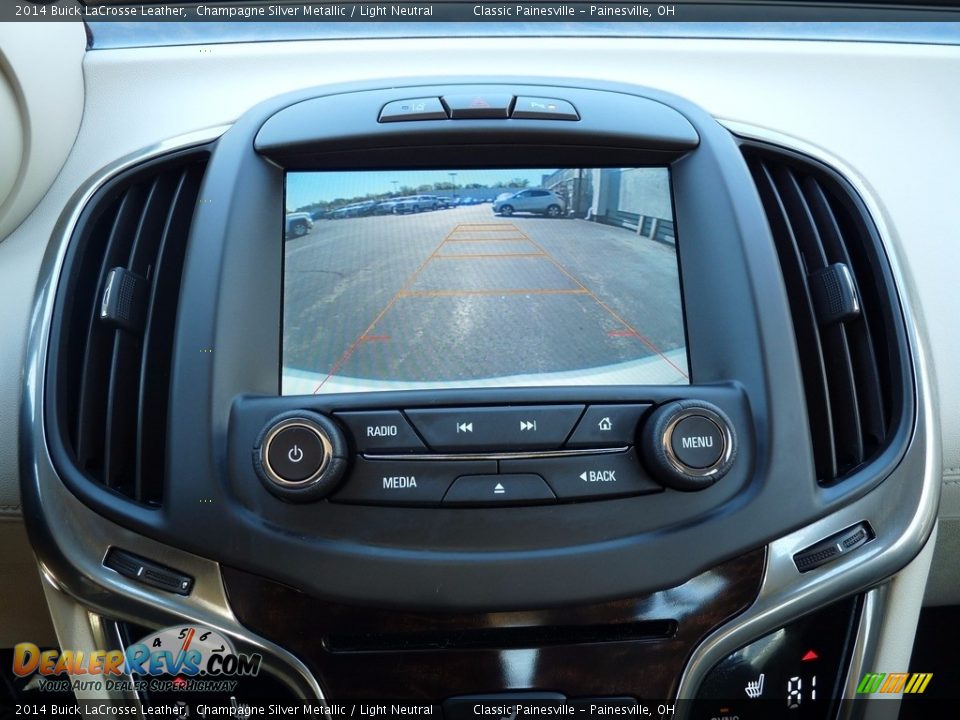 2014 Buick LaCrosse Leather Champagne Silver Metallic / Light Neutral Photo #18