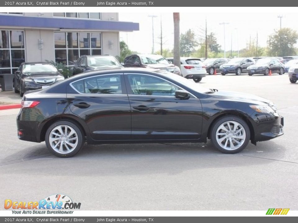 2017 Acura ILX Crystal Black Pearl / Ebony Photo #8