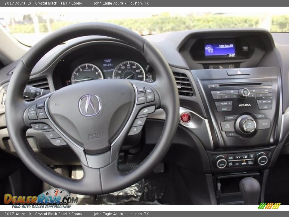 2017 Acura ILX Crystal Black Pearl / Ebony Photo #9