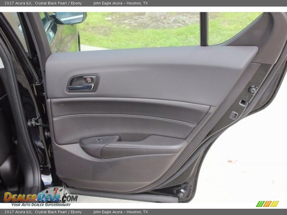 2017 Acura ILX Crystal Black Pearl / Ebony Photo #18