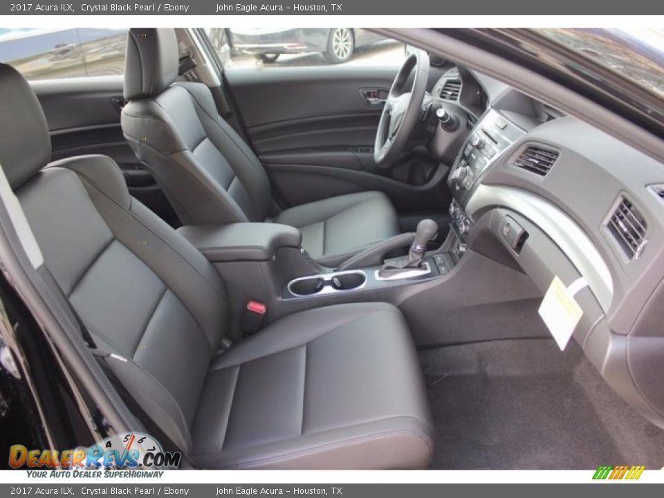 2017 Acura ILX Crystal Black Pearl / Ebony Photo #21