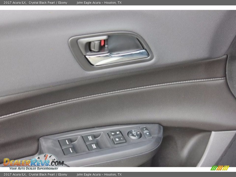 2017 Acura ILX Crystal Black Pearl / Ebony Photo #23
