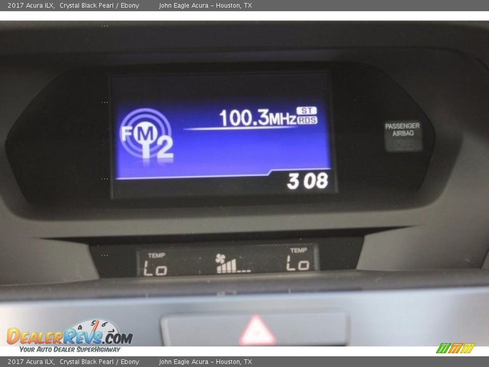 2017 Acura ILX Crystal Black Pearl / Ebony Photo #30