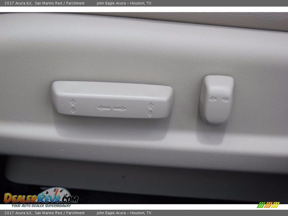 2017 Acura ILX San Marino Red / Parchment Photo #16