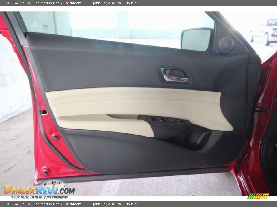 2017 Acura ILX San Marino Red / Parchment Photo #18