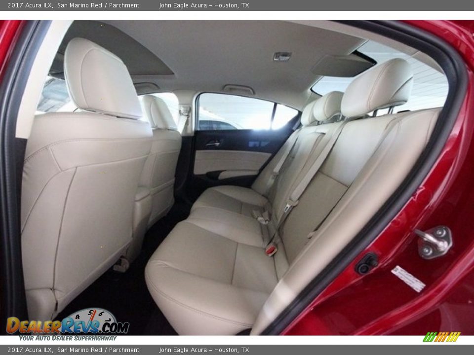 2017 Acura ILX San Marino Red / Parchment Photo #21