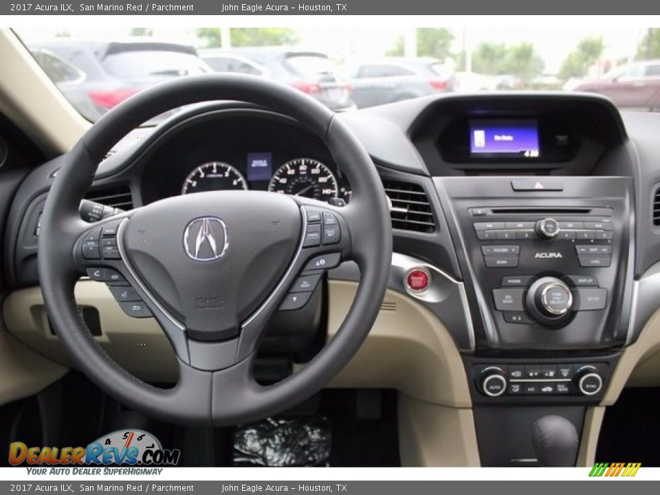2017 Acura ILX San Marino Red / Parchment Photo #28