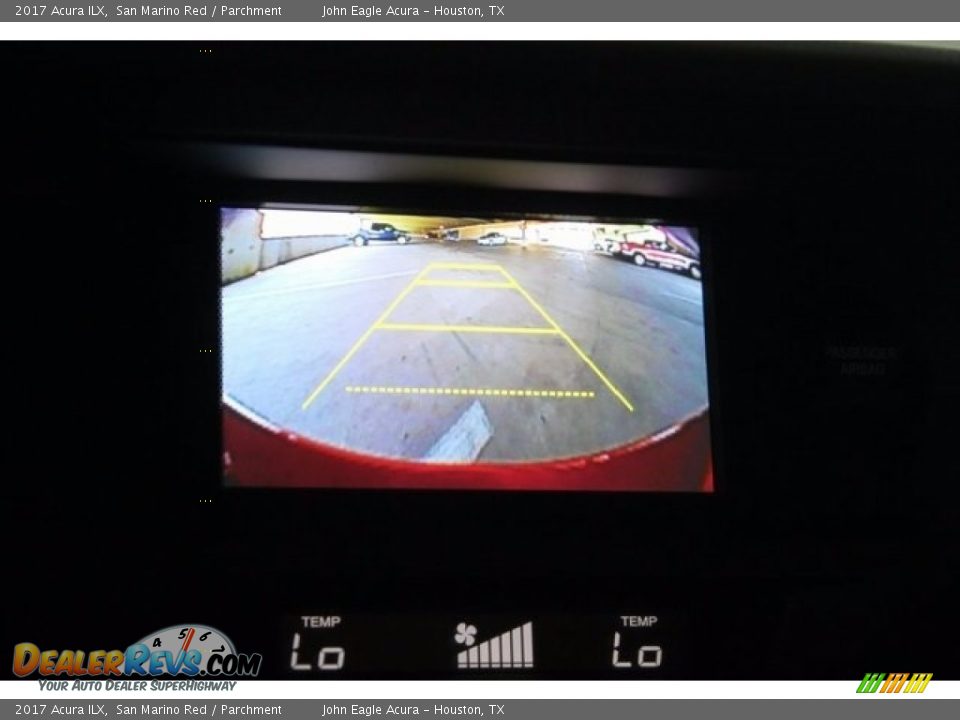 2017 Acura ILX San Marino Red / Parchment Photo #33