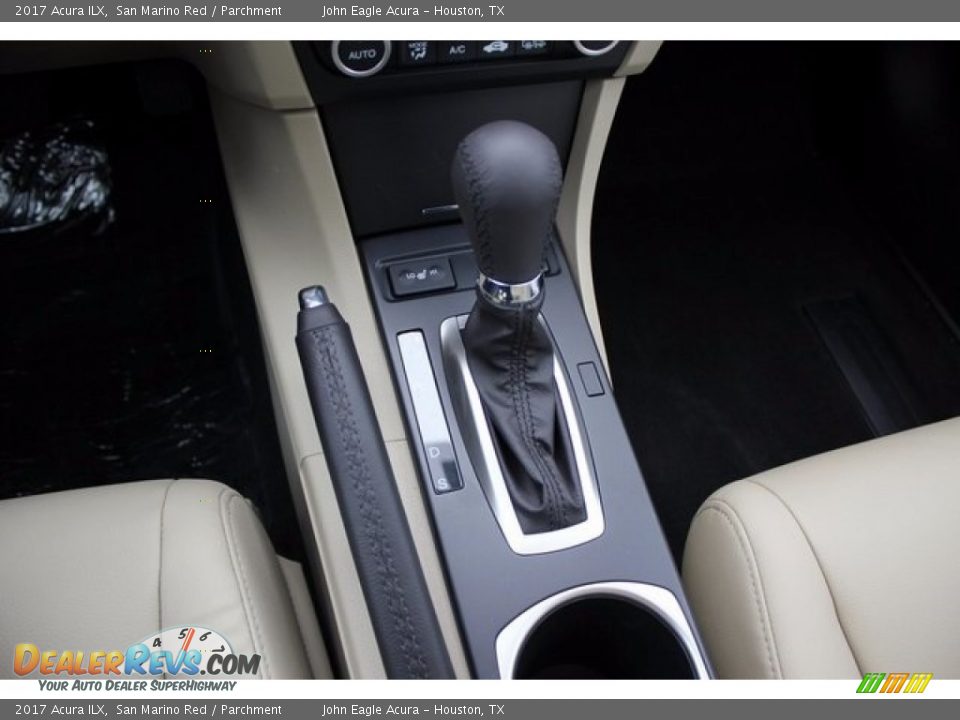2017 Acura ILX San Marino Red / Parchment Photo #34