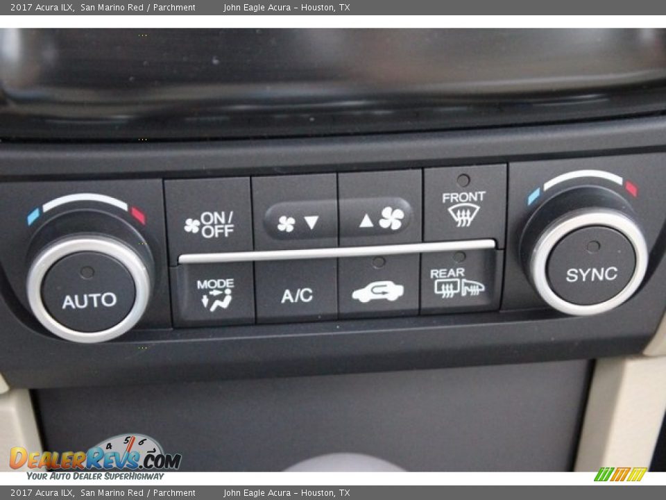 2017 Acura ILX San Marino Red / Parchment Photo #36