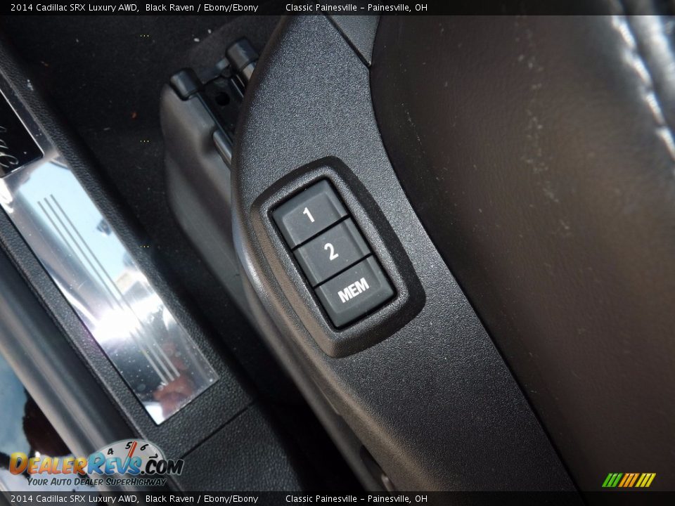2014 Cadillac SRX Luxury AWD Black Raven / Ebony/Ebony Photo #17