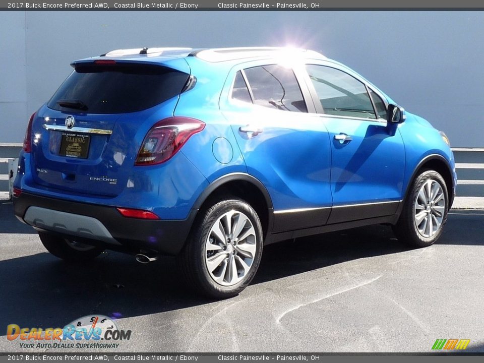 2017 Buick Encore Preferred AWD Coastal Blue Metallic / Ebony Photo #2