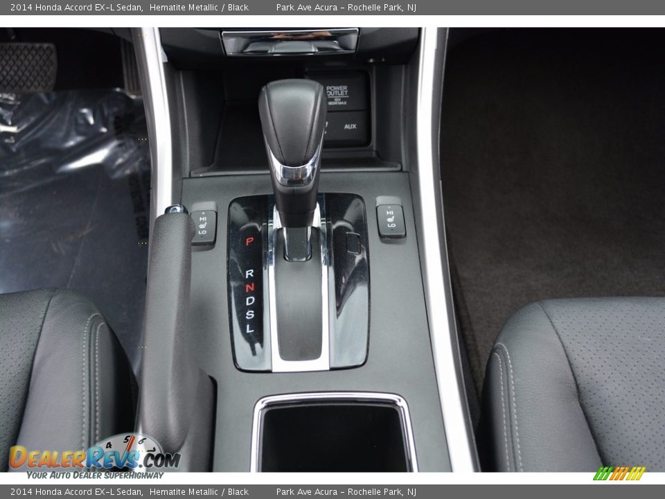 2014 Honda Accord EX-L Sedan Hematite Metallic / Black Photo #17