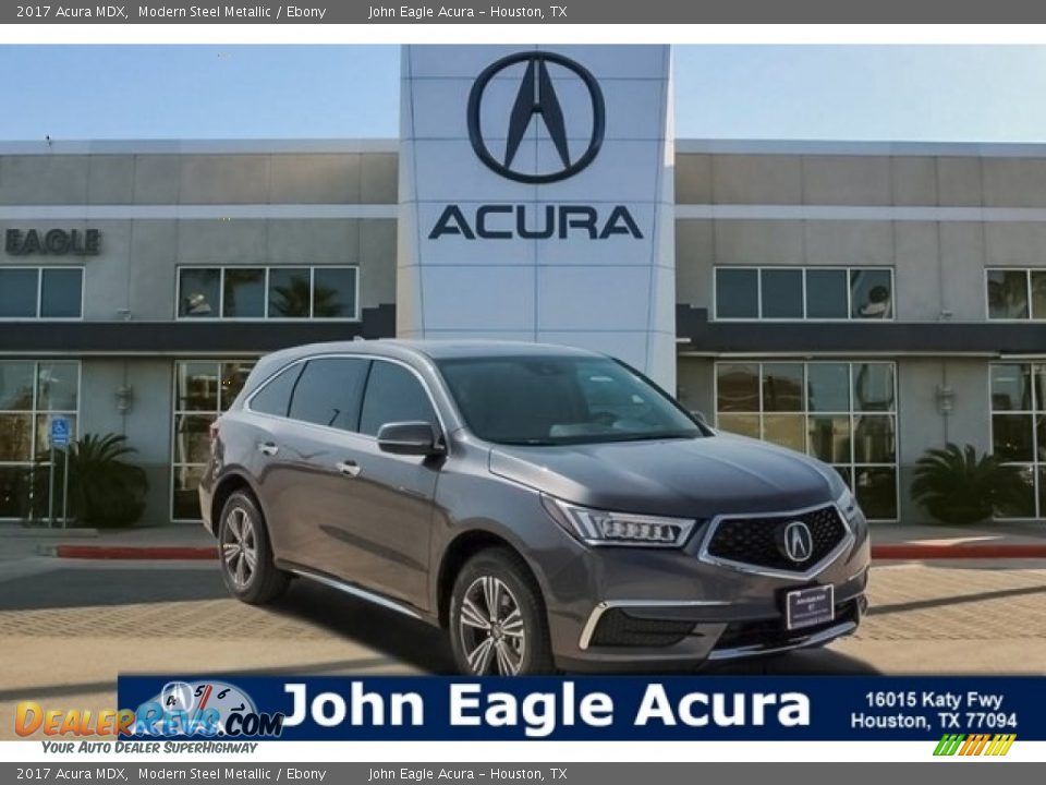 2017 Acura MDX Modern Steel Metallic / Ebony Photo #1
