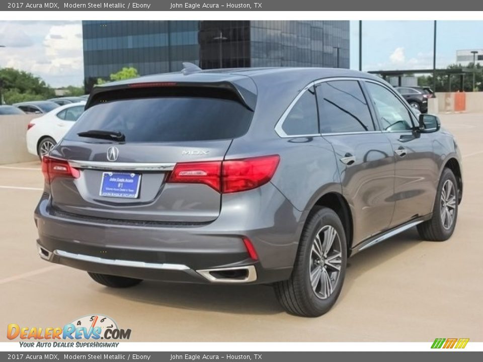 2017 Acura MDX Modern Steel Metallic / Ebony Photo #7