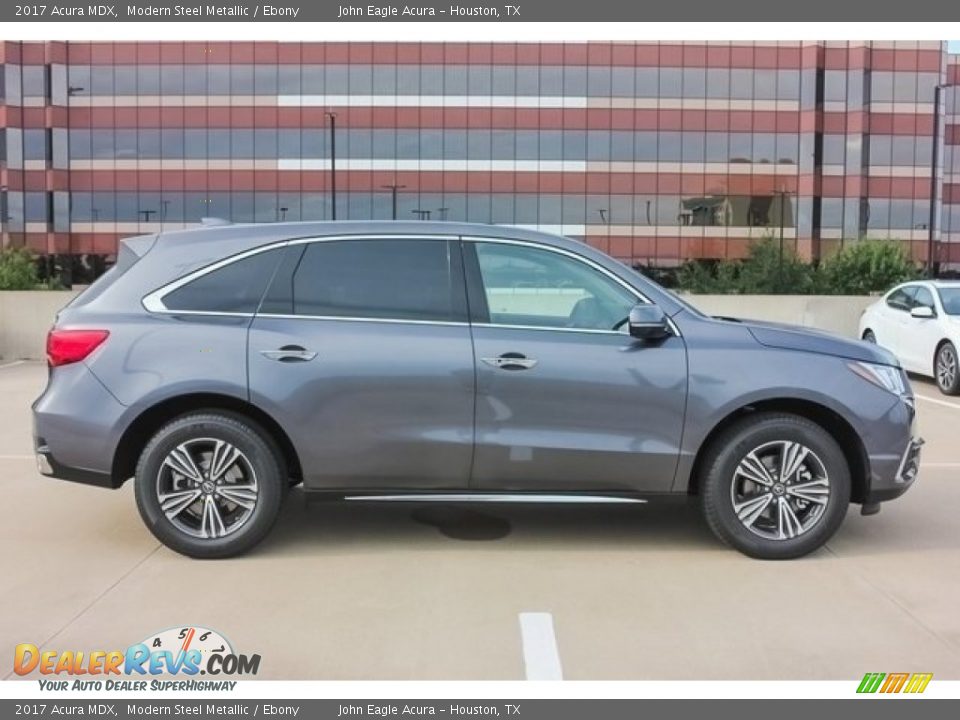 2017 Acura MDX Modern Steel Metallic / Ebony Photo #8