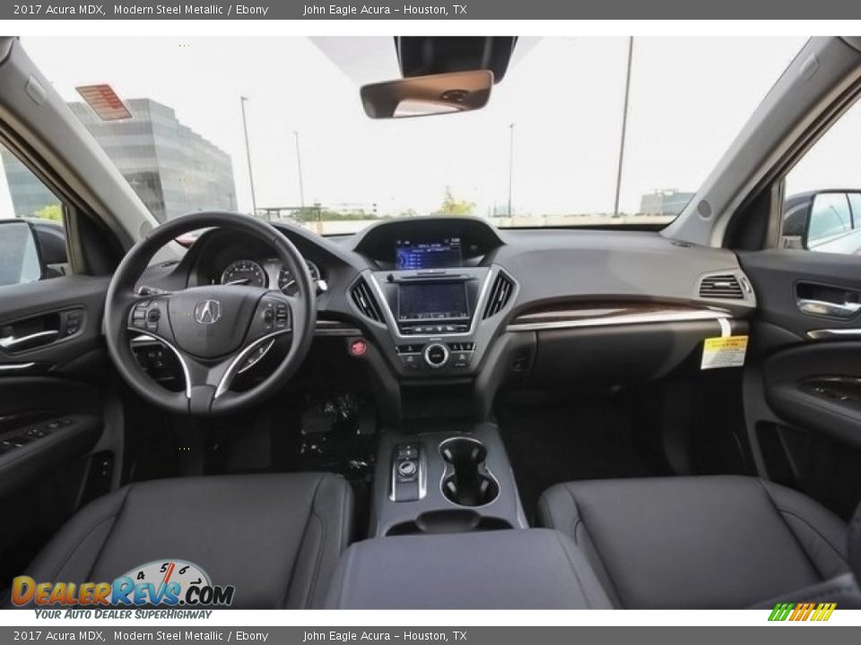 2017 Acura MDX Modern Steel Metallic / Ebony Photo #9