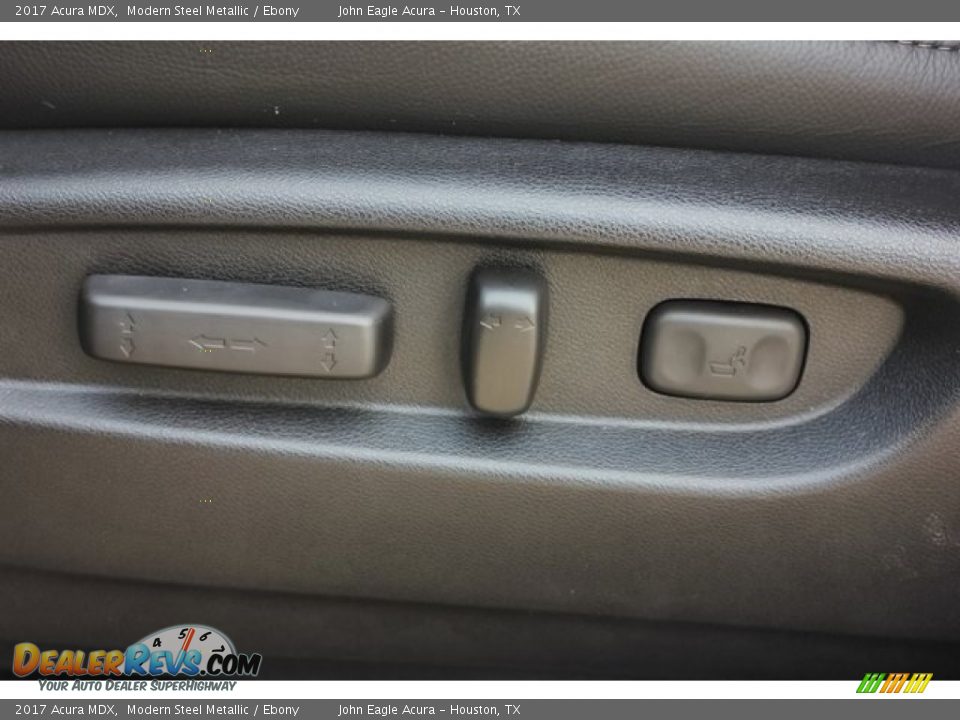 2017 Acura MDX Modern Steel Metallic / Ebony Photo #16