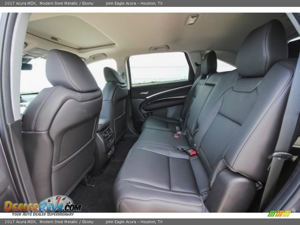 2017 Acura MDX Modern Steel Metallic / Ebony Photo #20