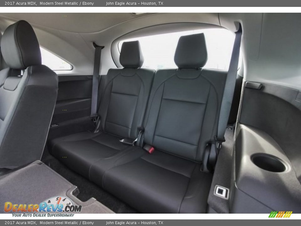 2017 Acura MDX Modern Steel Metallic / Ebony Photo #21