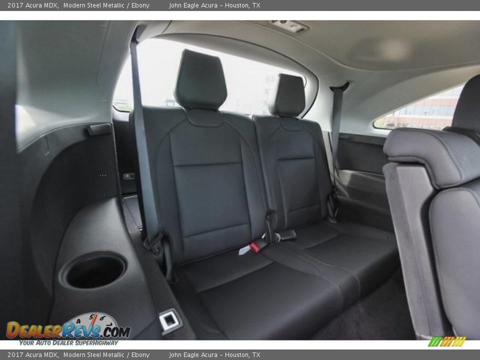 2017 Acura MDX Modern Steel Metallic / Ebony Photo #26