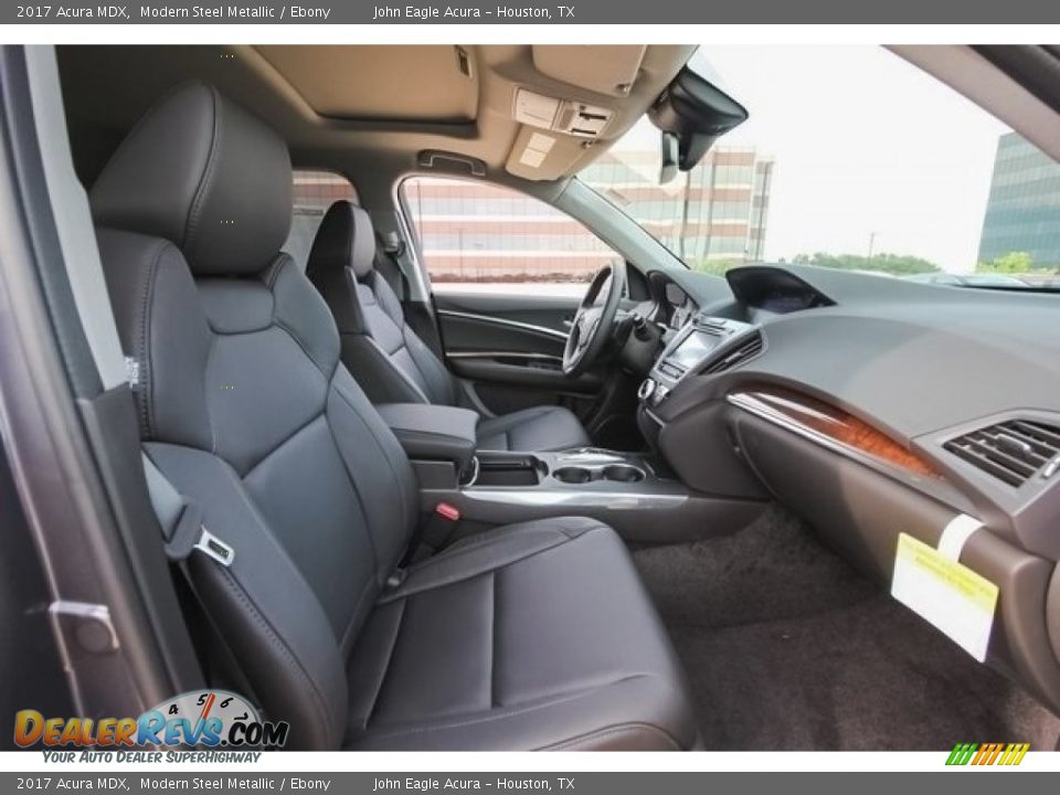 2017 Acura MDX Modern Steel Metallic / Ebony Photo #28