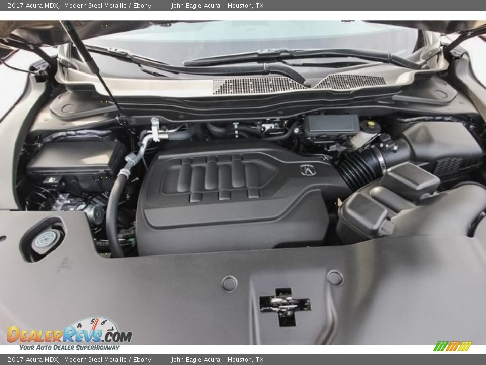 2017 Acura MDX Modern Steel Metallic / Ebony Photo #29