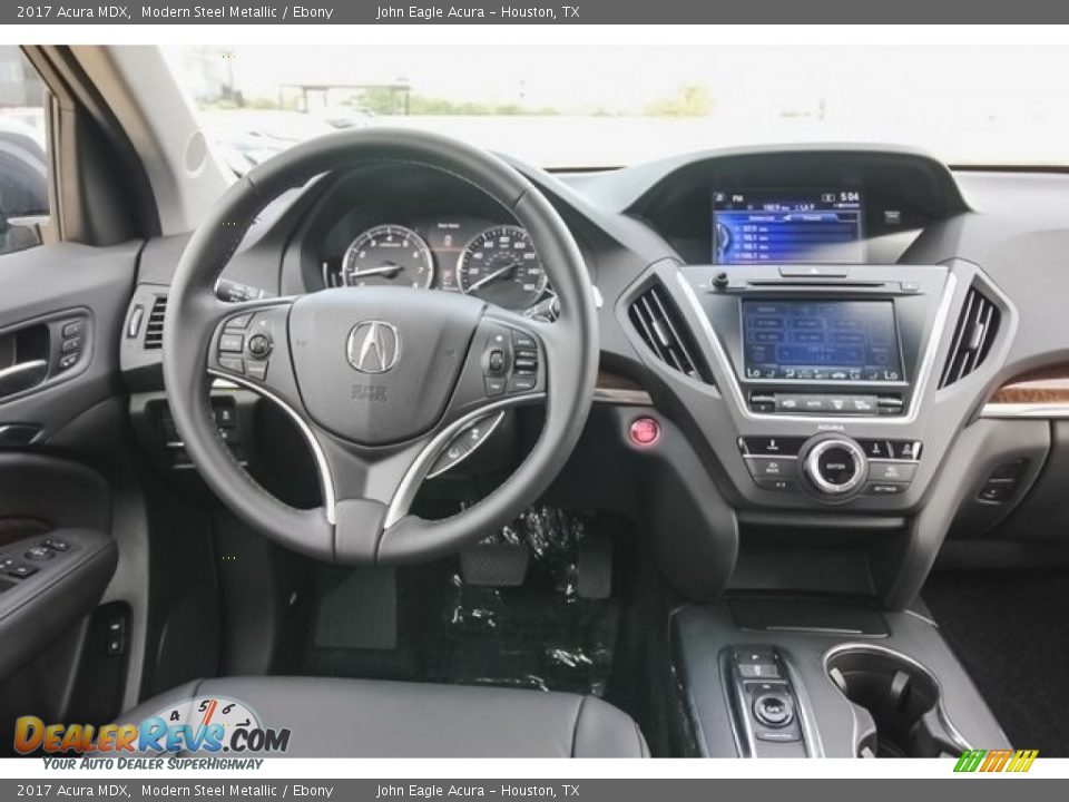 2017 Acura MDX Modern Steel Metallic / Ebony Photo #31