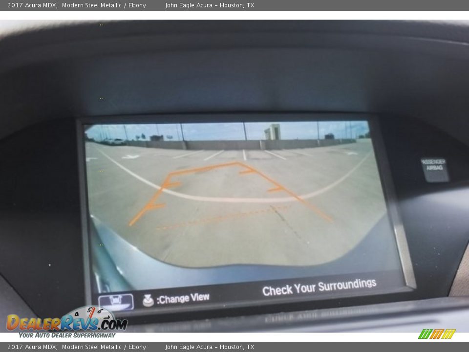 2017 Acura MDX Modern Steel Metallic / Ebony Photo #35