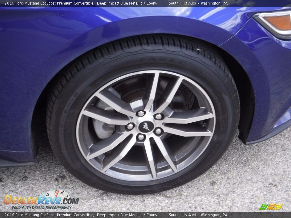 2016 Ford Mustang EcoBoost Premium Convertible Wheel Photo #12