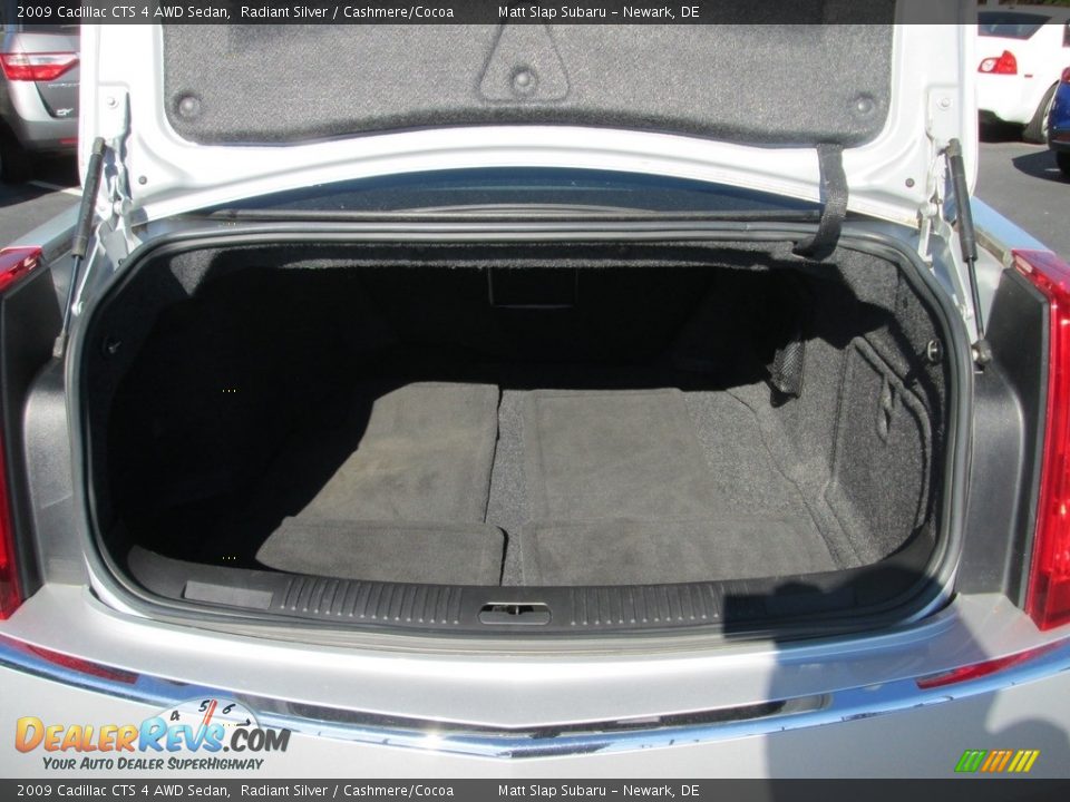 2009 Cadillac CTS 4 AWD Sedan Radiant Silver / Cashmere/Cocoa Photo #19