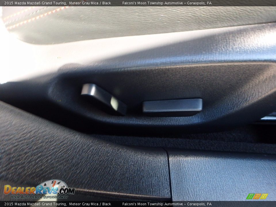 2015 Mazda Mazda6 Grand Touring Meteor Gray Mica / Black Photo #12
