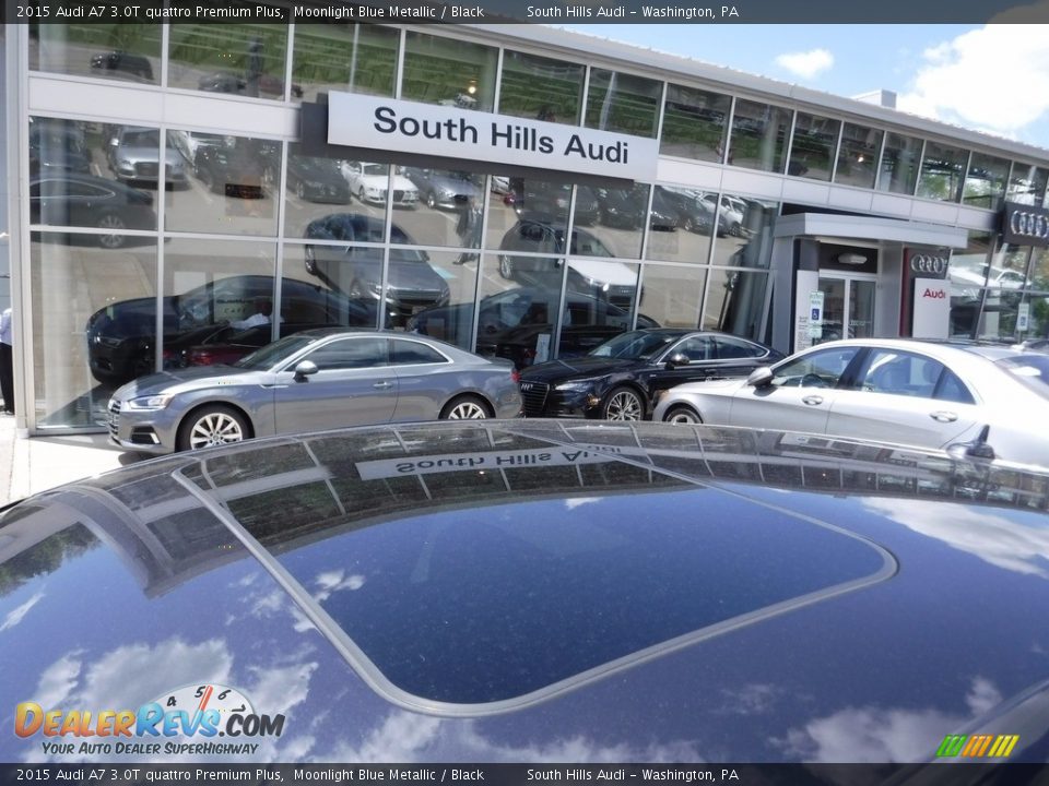 2015 Audi A7 3.0T quattro Premium Plus Moonlight Blue Metallic / Black Photo #3