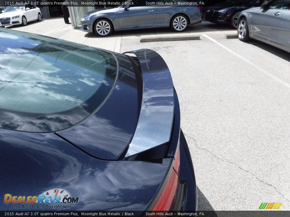 2015 Audi A7 3.0T quattro Premium Plus Moonlight Blue Metallic / Black Photo #4