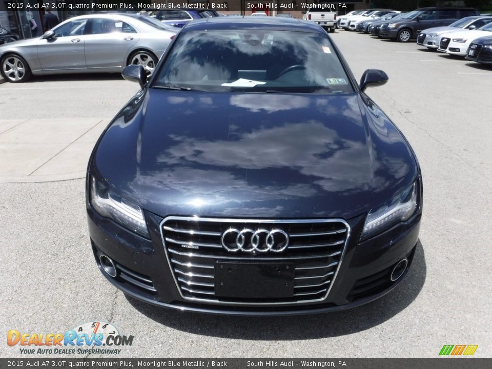 2015 Audi A7 3.0T quattro Premium Plus Moonlight Blue Metallic / Black Photo #8