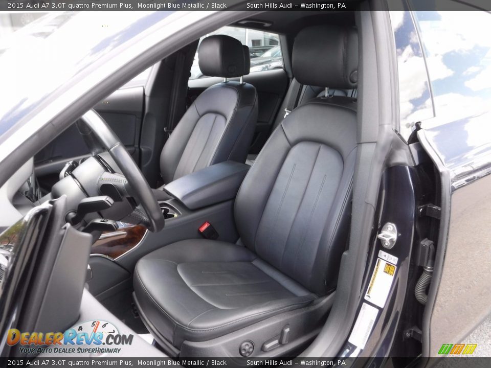 2015 Audi A7 3.0T quattro Premium Plus Moonlight Blue Metallic / Black Photo #20