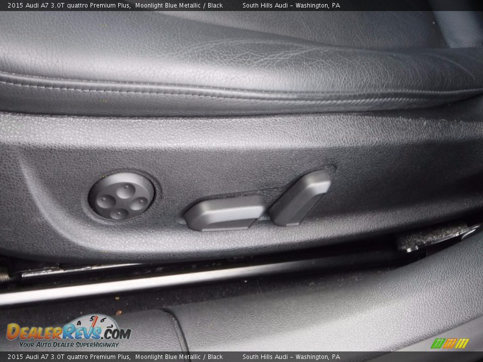 2015 Audi A7 3.0T quattro Premium Plus Moonlight Blue Metallic / Black Photo #21