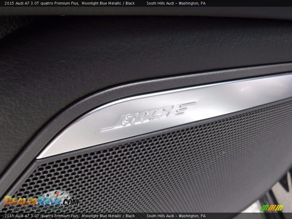 2015 Audi A7 3.0T quattro Premium Plus Moonlight Blue Metallic / Black Photo #24