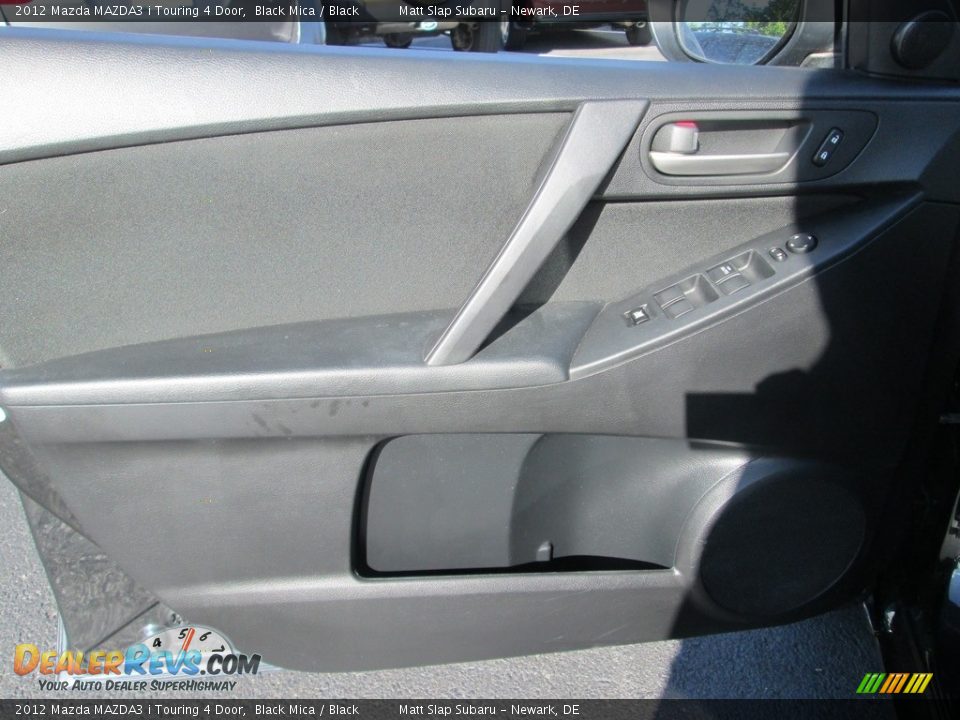2012 Mazda MAZDA3 i Touring 4 Door Black Mica / Black Photo #13