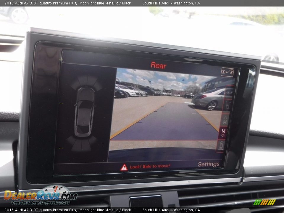 2015 Audi A7 3.0T quattro Premium Plus Moonlight Blue Metallic / Black Photo #26