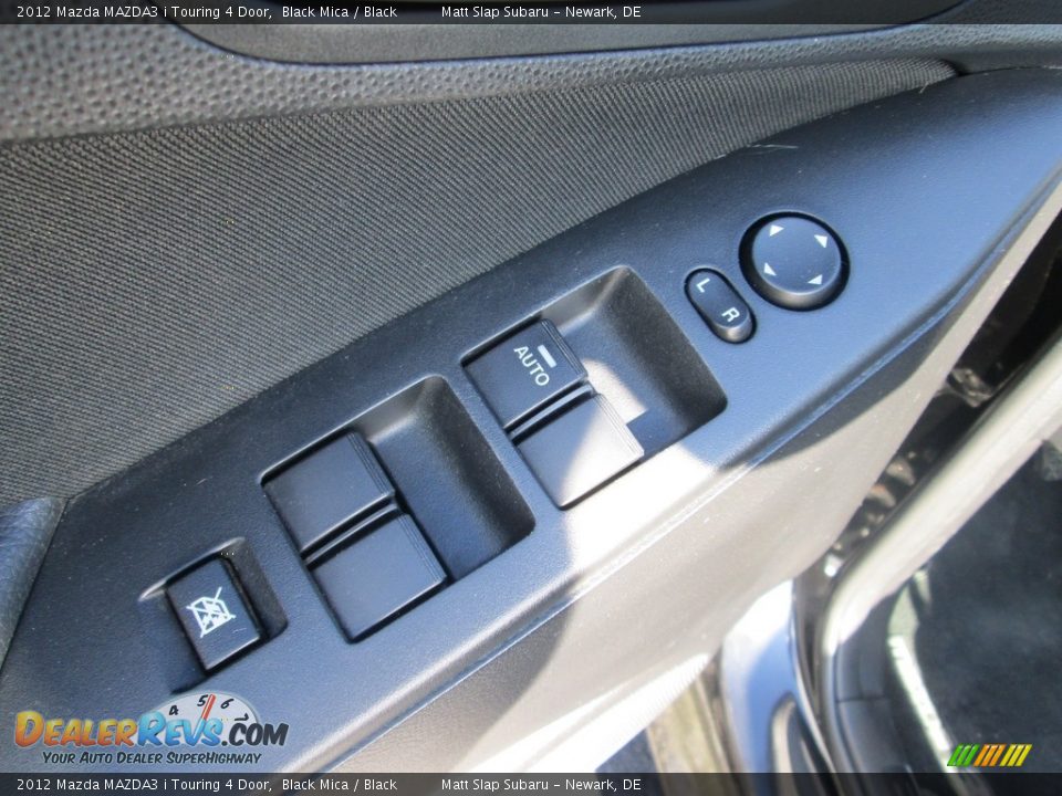 2012 Mazda MAZDA3 i Touring 4 Door Black Mica / Black Photo #14