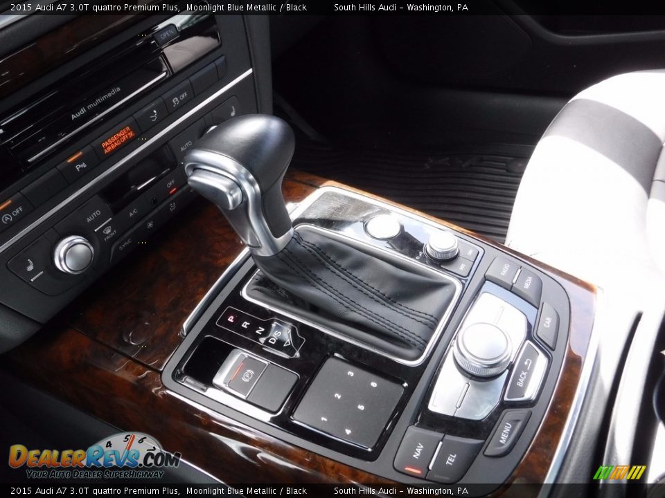 2015 Audi A7 3.0T quattro Premium Plus Moonlight Blue Metallic / Black Photo #28